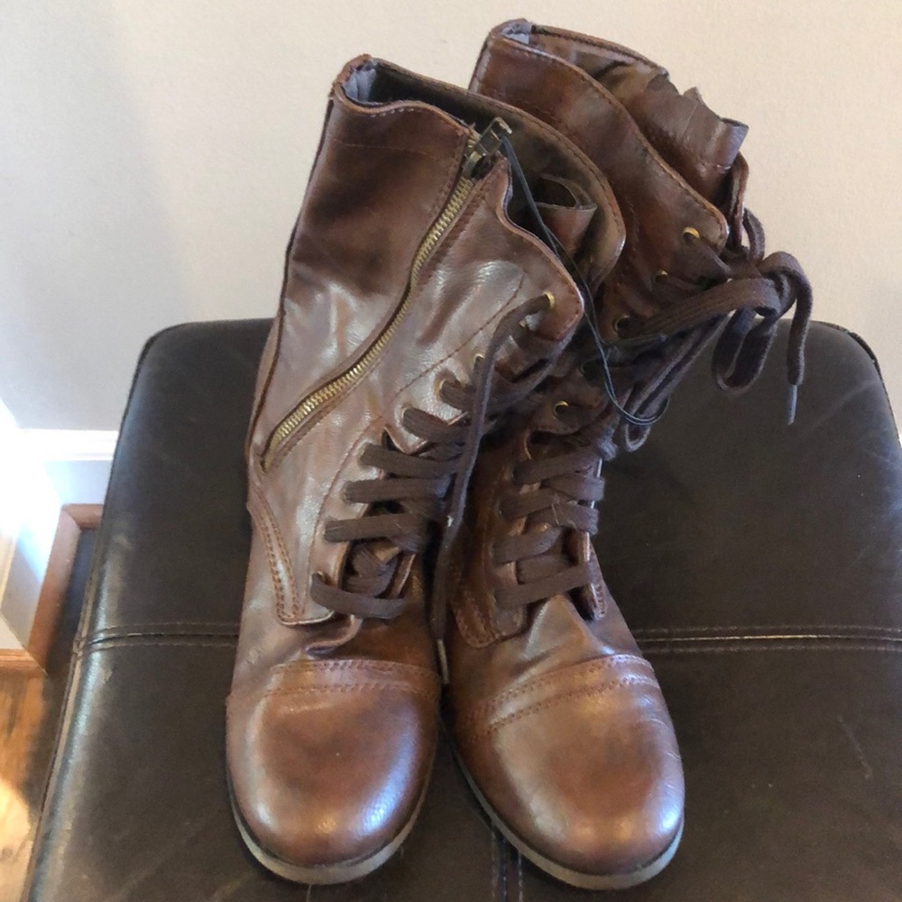 Brown boots